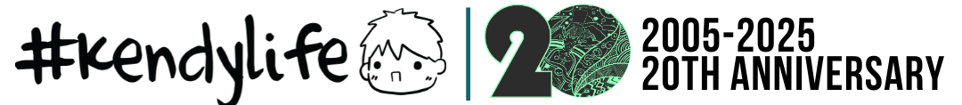 kendylife 20th anniversary long logo