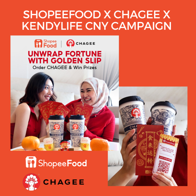 chageexshopeefoodxkendylife CNY campaign