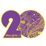 Kendylife 20 anniversary logo